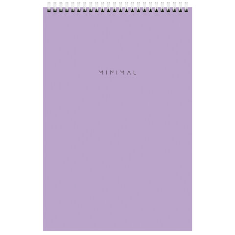 Блокнот А4 80л. на гребне BRAUBERG Minimal Pastel — изображение 3