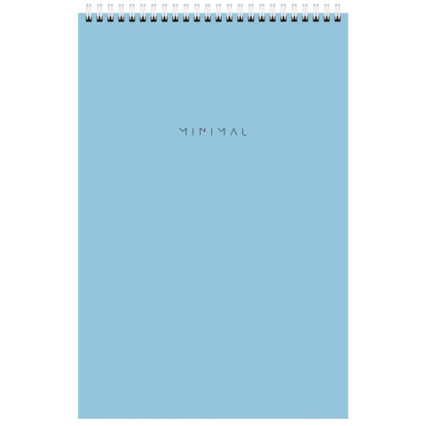 Блокнот А4 80л. на гребне BRAUBERG Minimal Pastel — изображение 4
